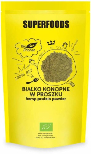 BIAŁKO KONOPNE W PROSZKU BIO SUPERFOODS 150G