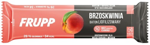 BATON LIOFILIZOWANY BRZOSKWINIOWY BEZGLUTENOWY 10 g - CELIKO FRUPP