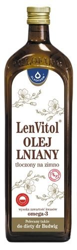 OLEJ LNIANY LENVITOL DO DIETY DR BUDWIG 500ML
