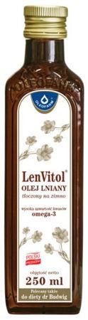 OLEJ LNIANY LENVITOL DO DIETY DR BUDWIG 250ML