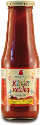 KETCHUP DLA DZIECI BEZ CUKRU ZWERGENWIESE 500ML