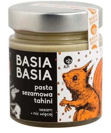 TAHINI PASTA SEZAMOWA HUMMUS 210G BASIA ALPI