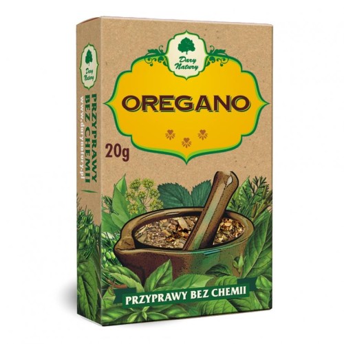 Oregano Przyprawa Dary Natury 20g
