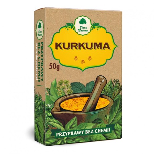 KURKUMA PRZYPRAWA DARY NATURY 50G