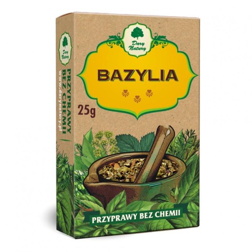 BAZYLIA PRZYPRAWA DARY NATURY 25G