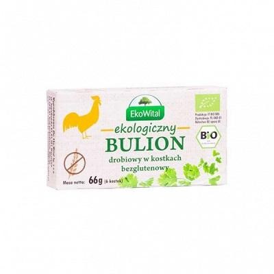 KOSTKI ROSOŁOWE DROBIOWE BIO EKOWITAL 66G