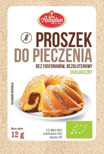PROSZEK DO PIECZENIA BEZGLUTENOWY BIO AMYLON 12G