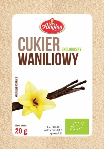 CUKIER WANILIOWY BIO AMYLON 20G