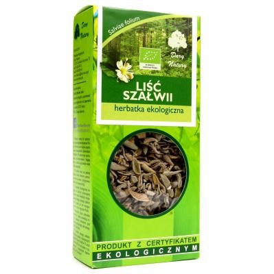 Herbatka Szałwia Liść Bio Dary Natury 25g