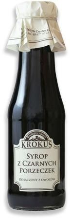 SYROP Z CZARNYCH PORZECZEK KROKUS 375G