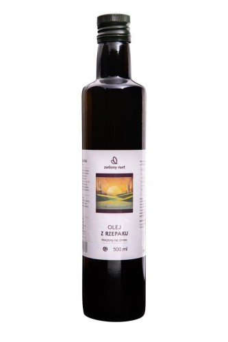 OLEJ RZEPAKOWY ZIELONY NURT 500ML