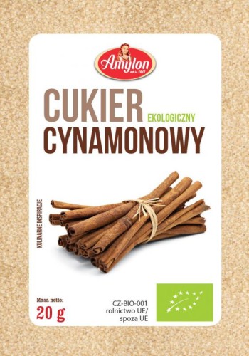 CUKIER CYNAMONOWY BIO AMYLON 20G