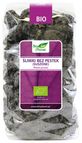 Śliwki Bez Pestek Suszone Bio Planet 1kg