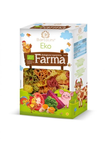 Makaron Durum Zwierzątka Bio Bartolini 250g