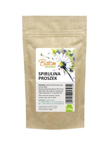 Spirulina Proszek Batom 100g