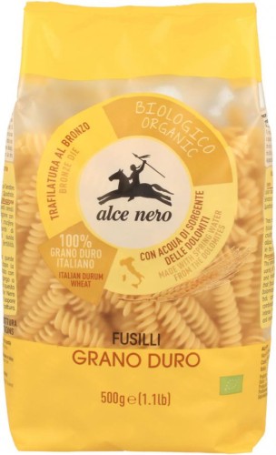 Makaron Semolinowy Fusilli Bio Alce Nero 500g