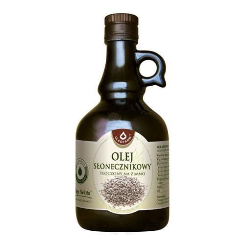 OLEJ SŁONECZNIKOWY OLEOFARM 500ML