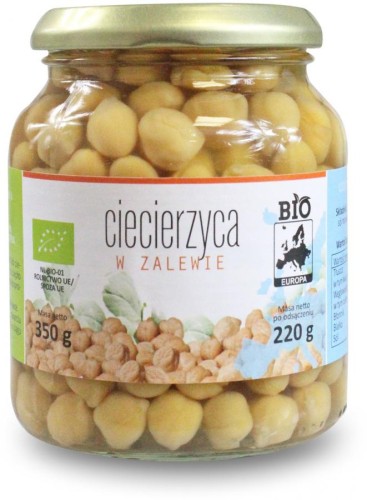 CIECIERZYCA W ZALEWIE W SŁOIKU BIO EUROPA 350G