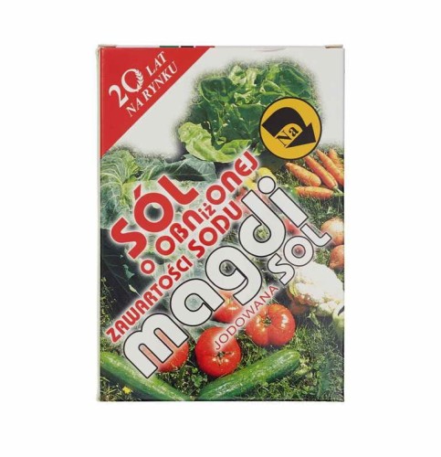Sól Niskosodowa Magdisol 500g