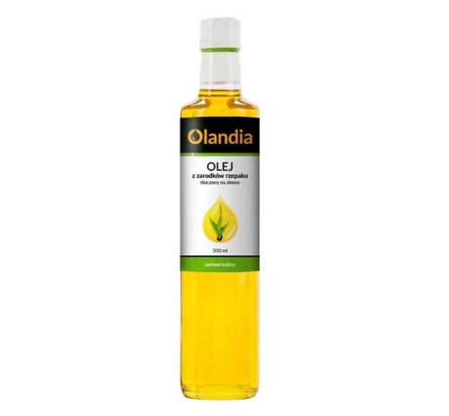 OLEJ Z ZARODKÓW RZEPAKU UNIWERSALNY OLANDIA 500ML
