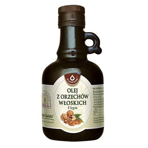 OLEJ Z ORZECHÓW WŁOSKICH OLEOFARM 250ML