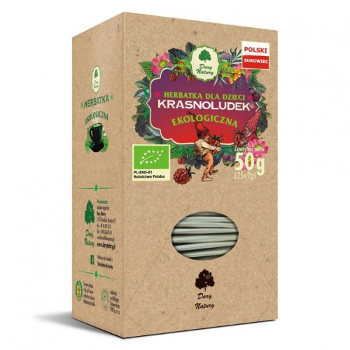 Herbatka Krasnoludek Bio Dary Natury 25x2g