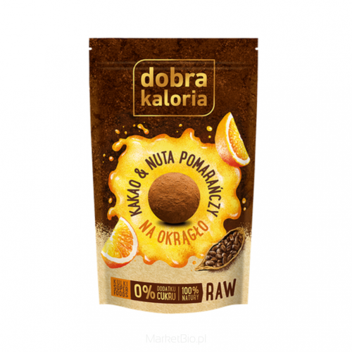 Dobra Kaloria Na Okrągło Kakao i Nuta Pomarańczy 65g