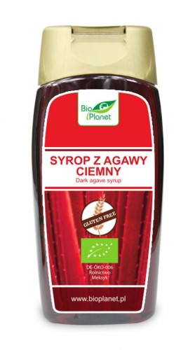 Syrop z Agawy Ciemny Bezglutenowy BIO PLANET