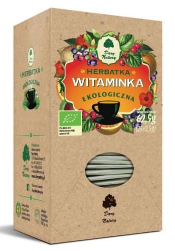 Herbatka Witaminka Bio Dary Natury 25x2,5g