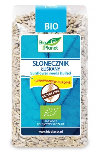SŁONECZNIK ŁUSKANY BEZGLUTENOWY BIO PLANET 350G