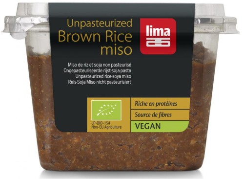 MISO PASTA SOJOWA Z RYŻEM BRĄZOWYM BIO LIMA 300G