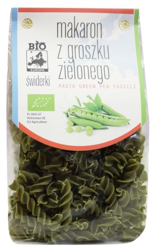 MAKARON Z GROSZKU ZIELONEGO ŚWIDERKI BIO EUROPA 250G