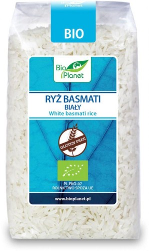 Ryż Basmati Biały Bezglutenowy Bio