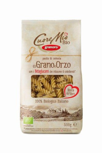 Makaron Fusilli Z Pszenicy Durum Z Jęczmieniem Bio 500g