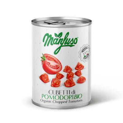 Pomidory W Kawałkach Bio Manfuso 400g