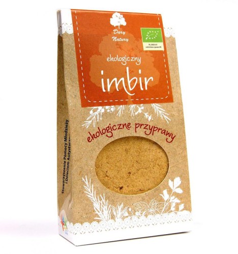 Przyprawa Imbir Dary Natury Bio 60g