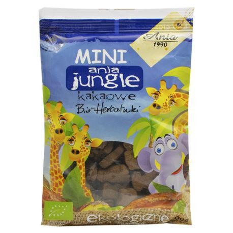 Herbatniki BIO Mini Zoo Kakaowe 100g