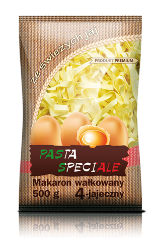 Pasta Speciale Makaron Z Jaj Przepiórki 500g Wstążka Gruba