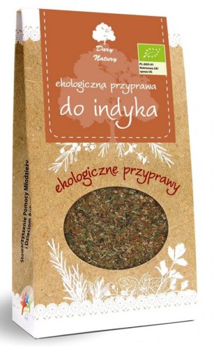 Przyprawa Do Indyka Bio 50 G - Dary Natury