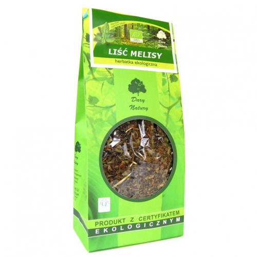 Herbatka Liść Melisy Bio 100 G - Dary Natury