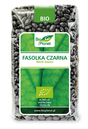 FASOLKA CZARNA BIO PLANET 500G