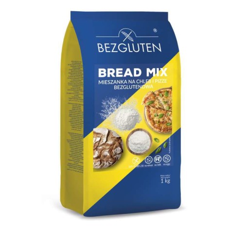 MIESZANKA BEZGLUTENOWA NA CHLEB I PIZZĘ 1KG