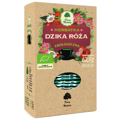 Herbatka Dzika Róza Bio Dary Natury 25x2.5g