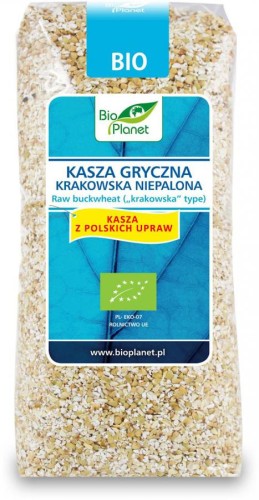 KASZA GRYCZANA KRAKOWSKA NIEPALONA BIO PLANET 500G