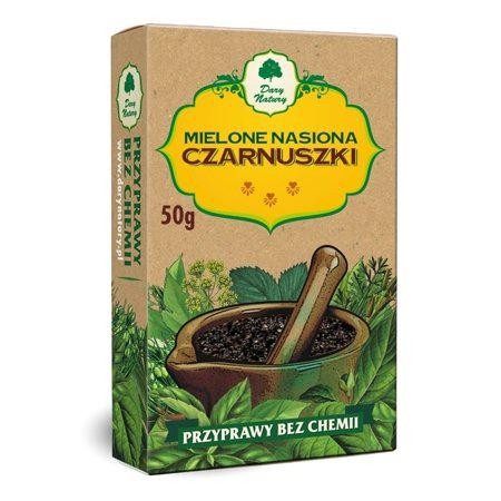 CZARNUSZKA MIELONA DARY NATURY 50G