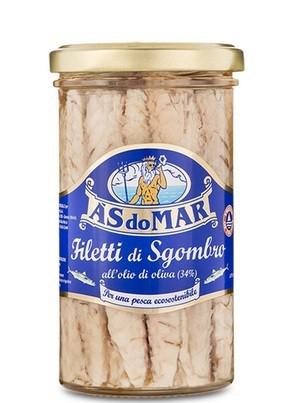 FILET Z MAKRELI W OLIWIE Z OLIWEK AS DO MAR 150G