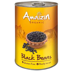 FASOLA CZARNA BIO AMAIZIN 400G