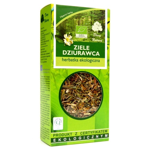 ZIELE DZIURAWCA HERBATKA EKOLOGICZNA DARY NATURY 50G