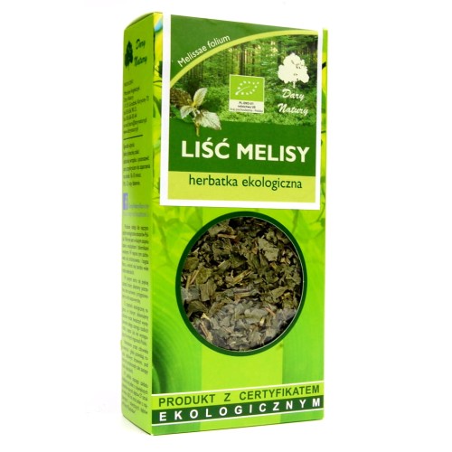 MELISA LIŚĆ HERBATKA EKOLOGICZNA DARYNATURY 25G