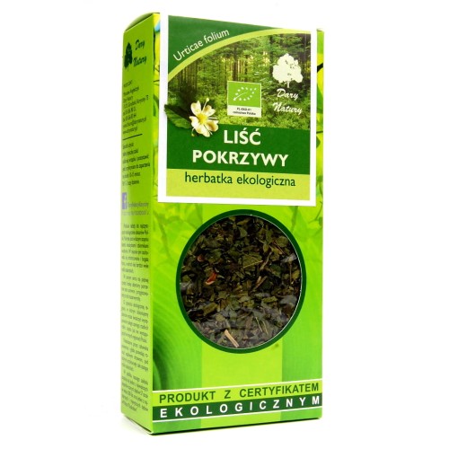 POKRZYWA LIŚĆ HERBATKA EKOLOGICZNA DARY NATURY 25G